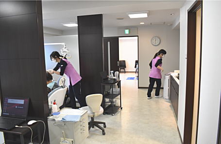 うしろがた歯科 診療室